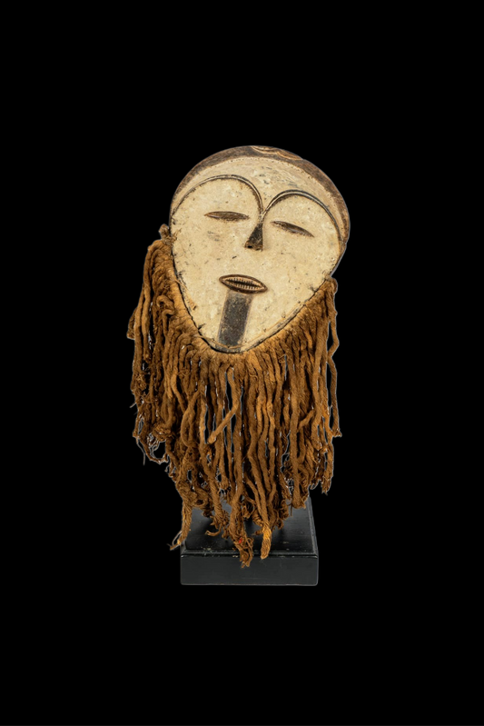 Masque Lega - Peuple Lega, République démocratique du Congo - Lucearte Gallery 