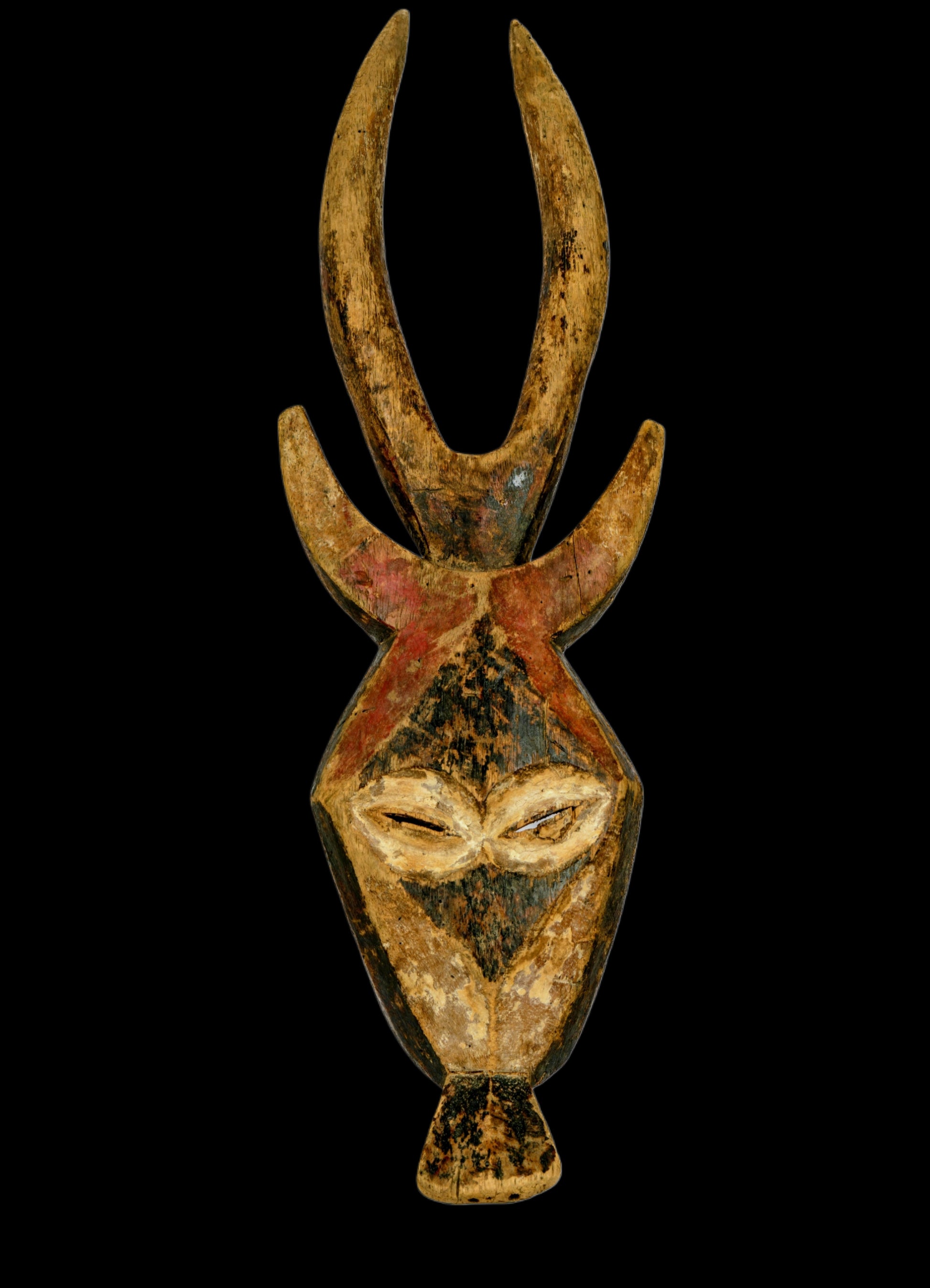 Masque Kwele – Peuple Kwele, Gabon - Lucearte Gallery 