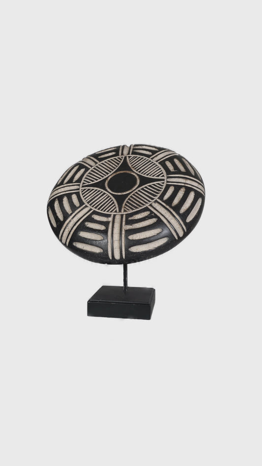 Bouclier Zoulou 01 – Symbole de force et de protection (Collection Héritage)