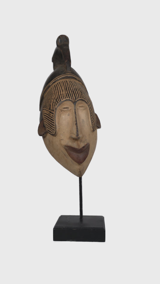 Masque rituel Yorouba – Art sacré du Nigeria (Collection Héritage)