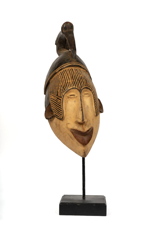 Masque rituel Yorouba – Art sacré du Nigeria (Collection Héritage)