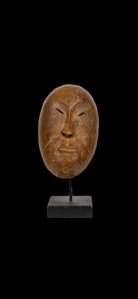 Masque Toumou Gabon – Sobriété rituelle et puissance symbolique, Collection Prestige (Prix sur demande)