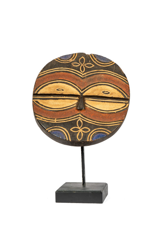 Masque Kwele Soleil  – Symbole de lumière et d’unité (Collection Héritage)
